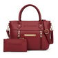 Columbia Medium Handbag Maroon | Premium Stylish Everyday Bag