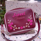 Sweet Dreams Compact Handbag Pink Maroon | Premium Stylish Compact Bag