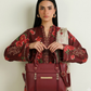 Columbia Medium Handbag Maroon | Premium Stylish Everyday Bag