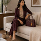 Trina Stylish Bag Chocolate Brown | Premium Everyday Handbag