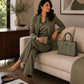 Trina Stylish Bag Light Green | Premium Everyday Handbag