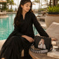 Pretty Girl Stylish Bag Black | Premium Medium Handbag