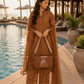 Pretty Girl Stylish Bag Earthy Brown | Premium Medium Handbag