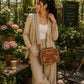 Sweet Dreams Compact Handbag Deep Earthly Brown | Premium Stylish Compact Bag