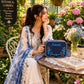Sweet Dreams Compact Handbag Navy Blue | Premium Stylish Compact Bag