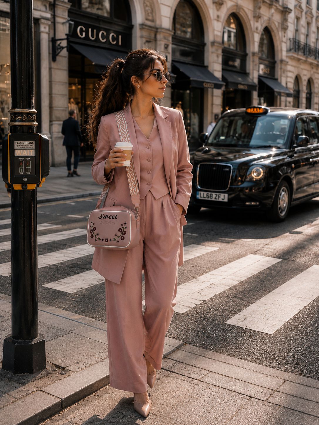Sweet Dreams Compact Handbag Light Pink | Premium Stylish Compact Bag
