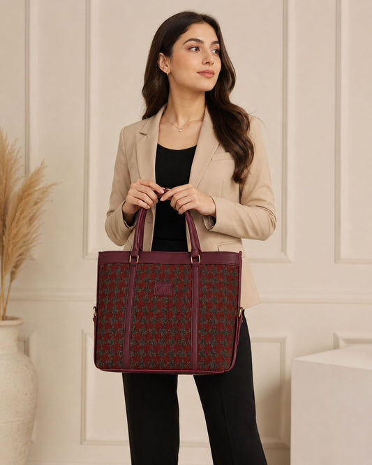 SYB Red Tote Bag | Premium Quality Stylish Everyday Bag
