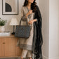 SYB Tote Bag Trendy Brown & Black | Premium Stylish Everyday Bag