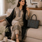 SYB Tote Bag Trendy Brown & Black | Premium Stylish Everyday Bag